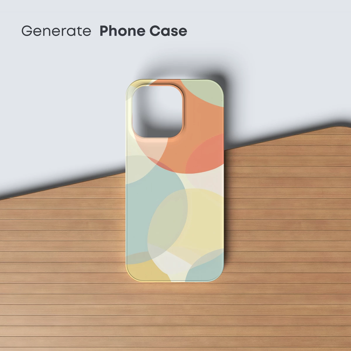 Abstract Pastel Fusion: Modern Geometric Harmony - Image 3