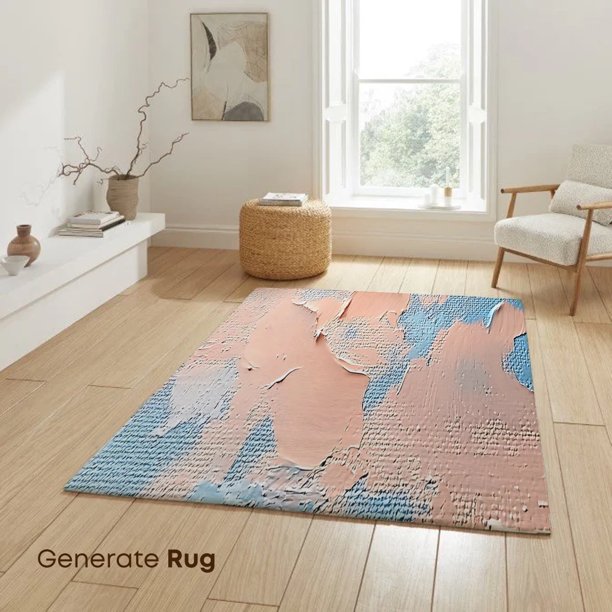 Abstract Pastel Palette: Textured Harmony - Image 6