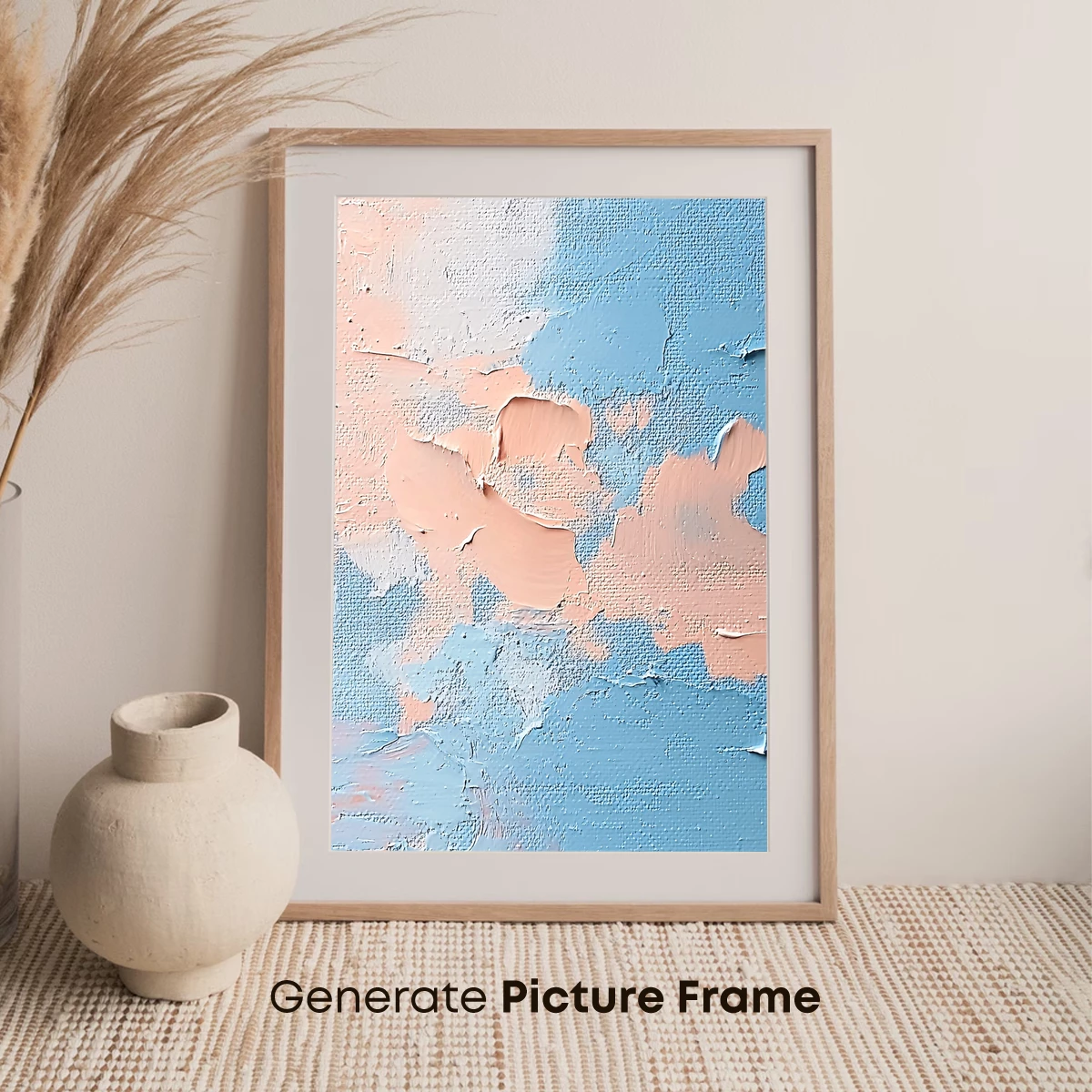 Abstract Pastel Palette: Textured Harmony - Image 7