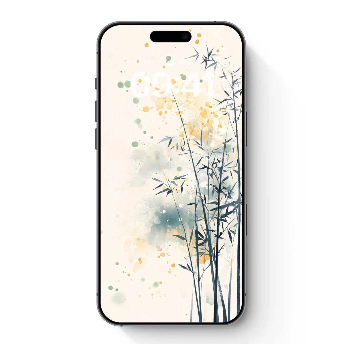 Elegant Bamboo Whispers in Abstract Harmony