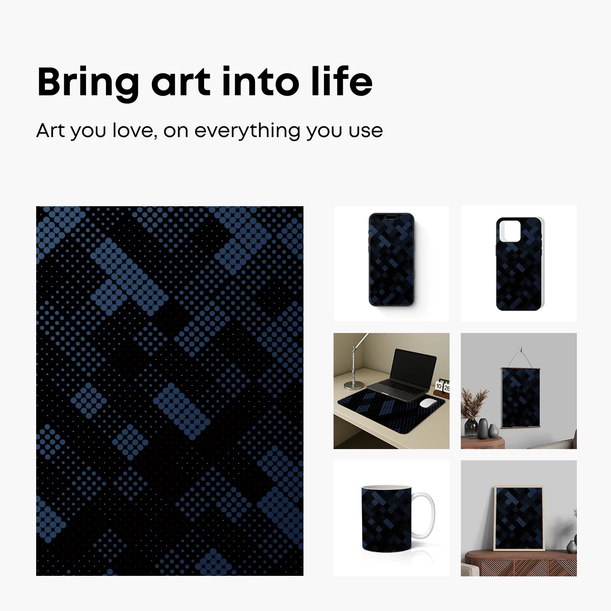 Digital Dot Matrix: Abstract Nightfall - Image 2