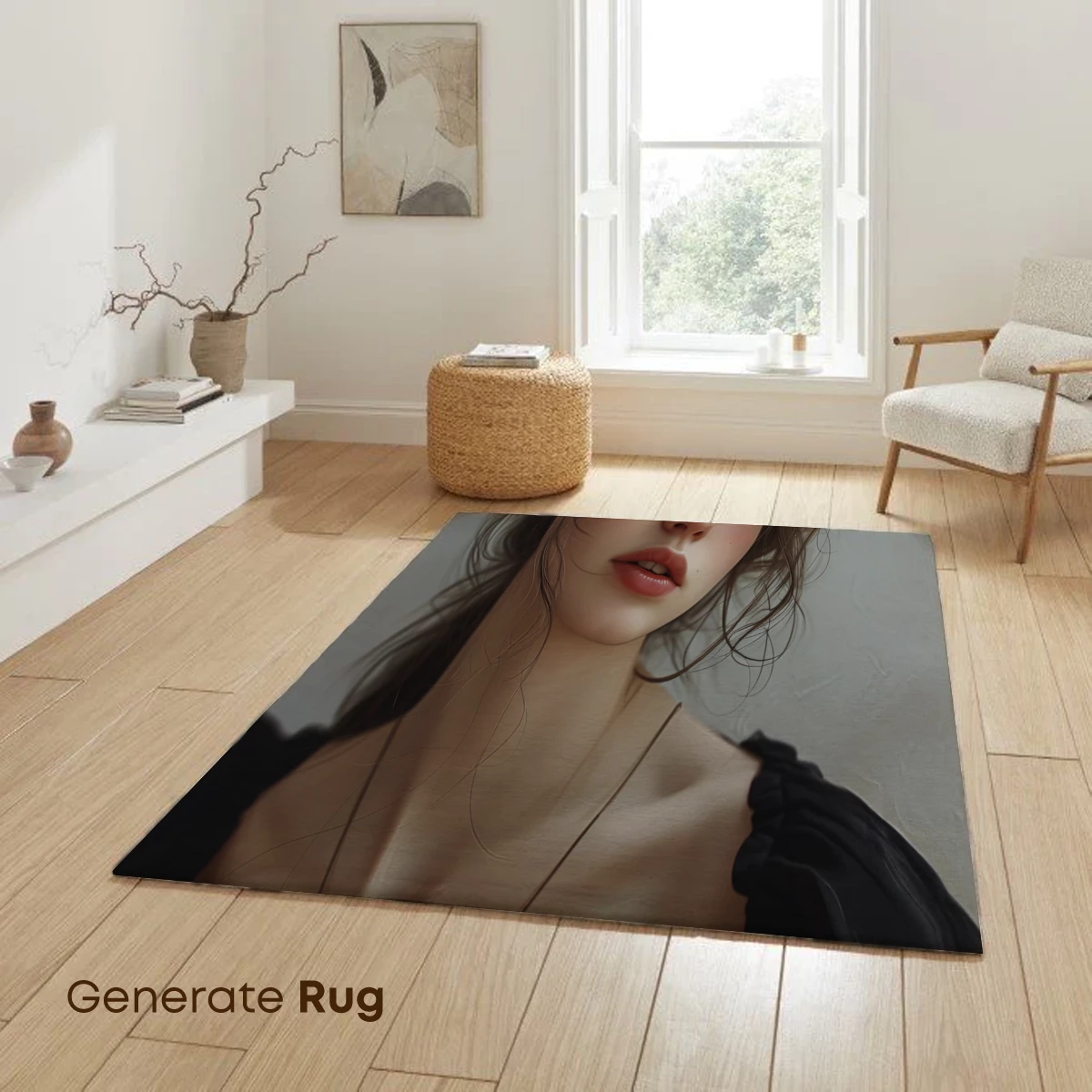 Elegant Muse in Velvet: A Portrait of Timeless Beauty - Image 6