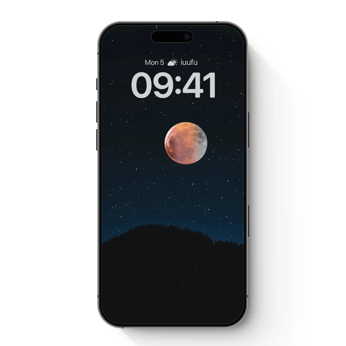 Eclipse Over Midnight Forest