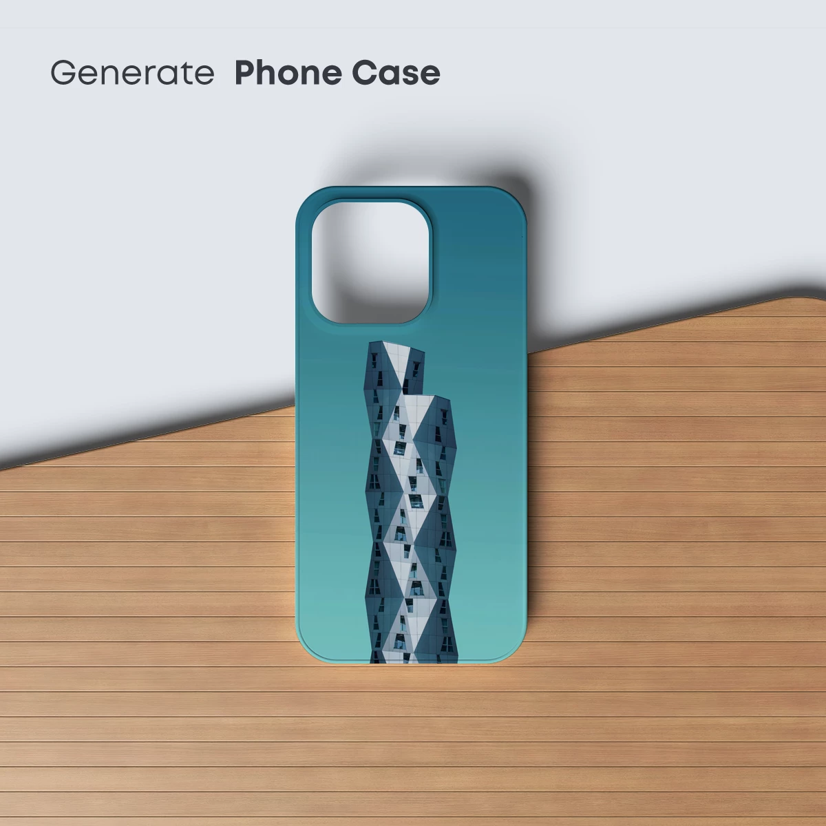 Geometric Skyscraper: Futuristic Urban Sculpture - Image 3