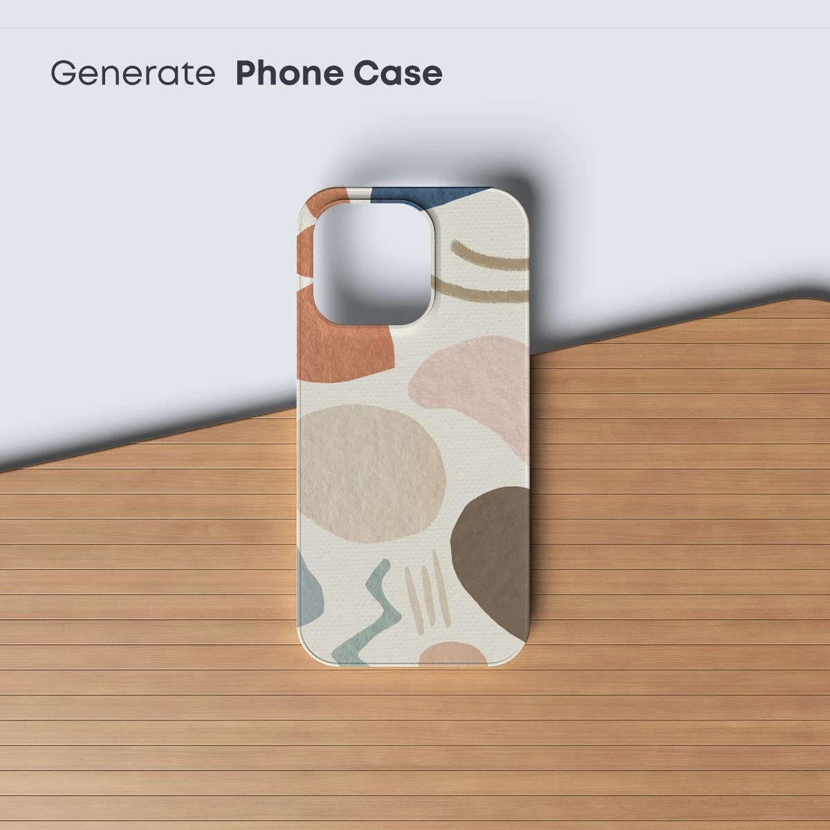 Abstract Pastel Symphony: Organic Shapes in Harmony - Image 3