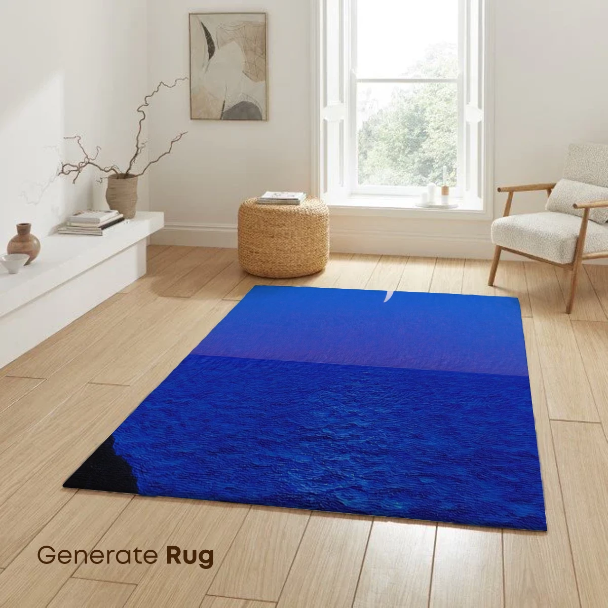 Crescent Moon Over Twilight Sea - Image 6