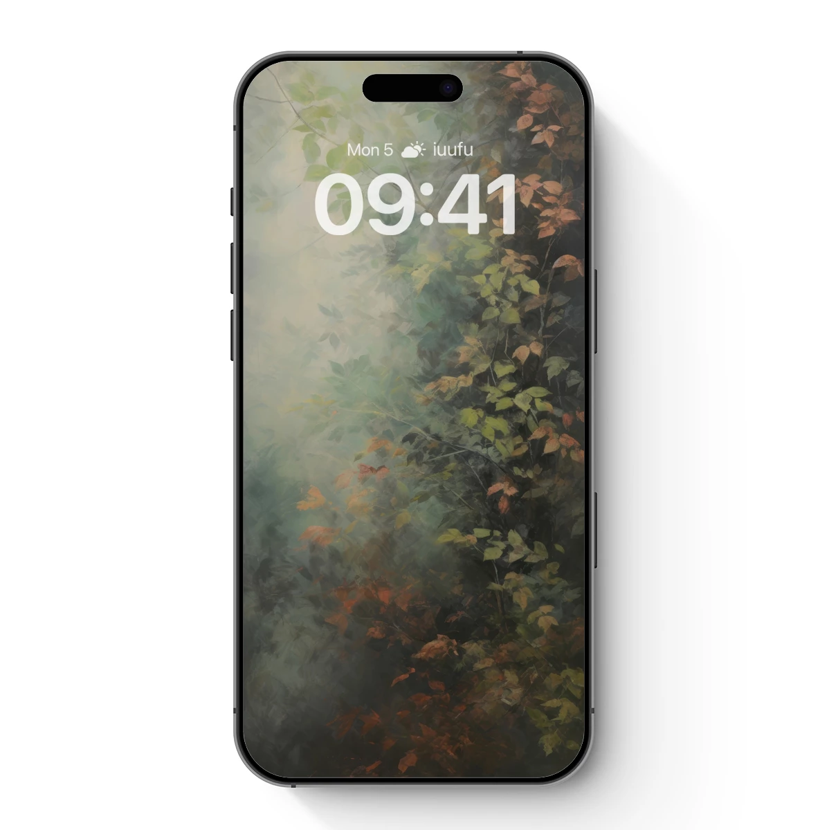 Misty Autumn Embrace: A Painterly Forest Veil Misty Autumn Embrace: A Painterly Forest Veil