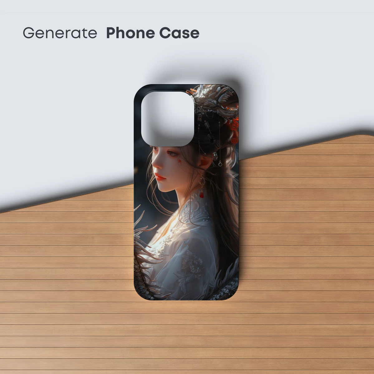 Ethereal Dragon Heirloom: A Fantasy Portrait - Image 3