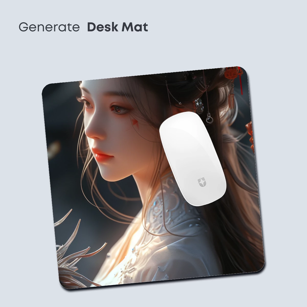 Ethereal Dragon Heirloom: A Fantasy Portrait - Image 4