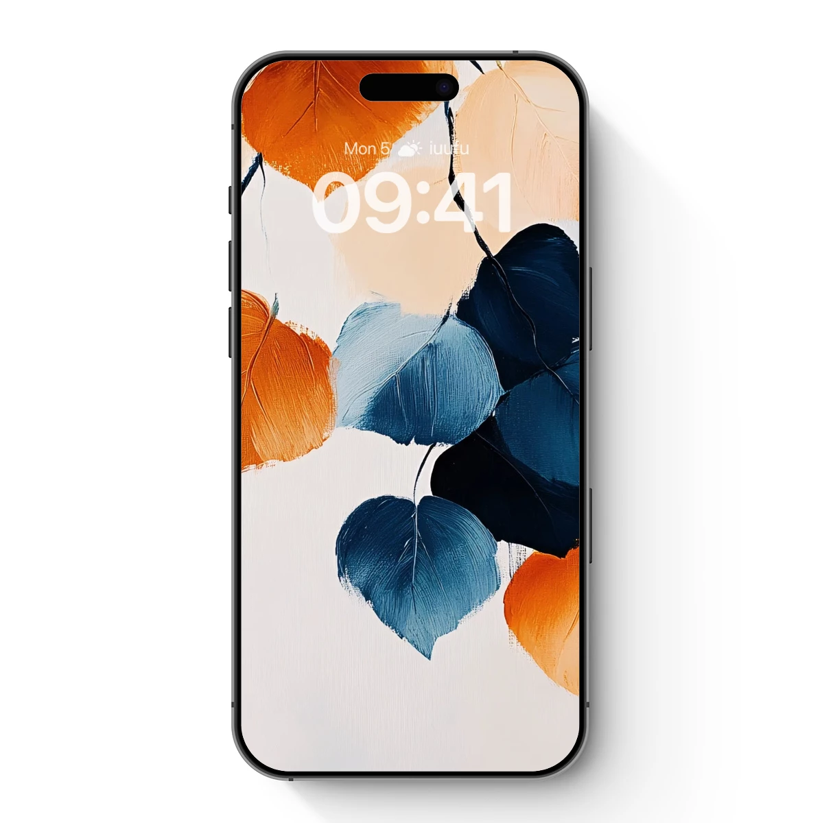 Autumn Leaves in Abstract Harmony