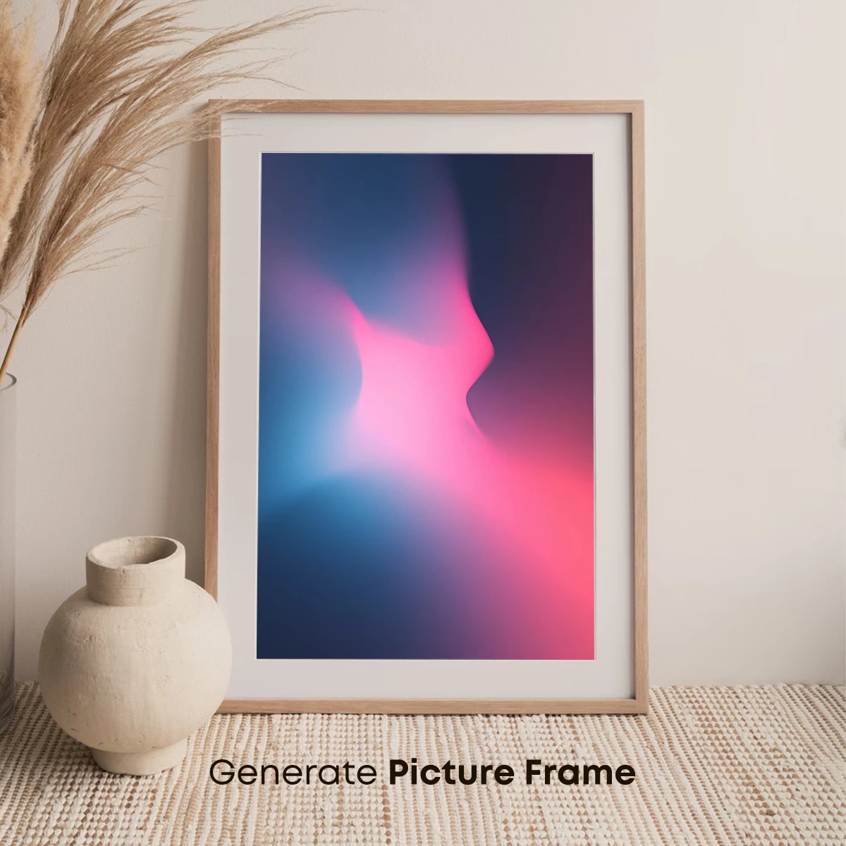 Fluid Chromatic Waves: Abstract Gradient Art - Image 7