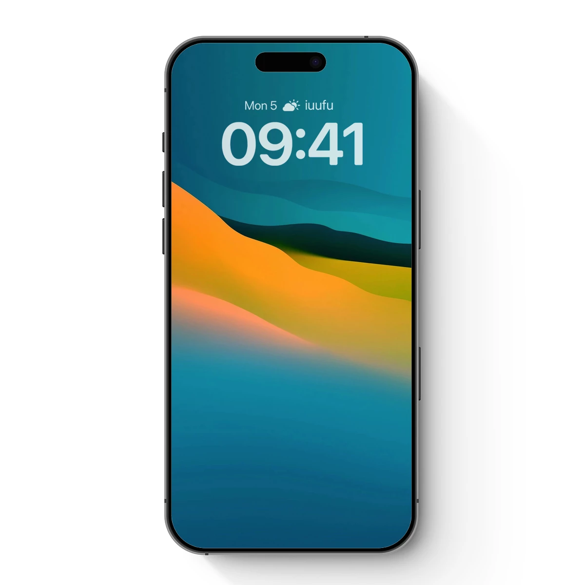 Abstract Ocean Waves in Warm Tones