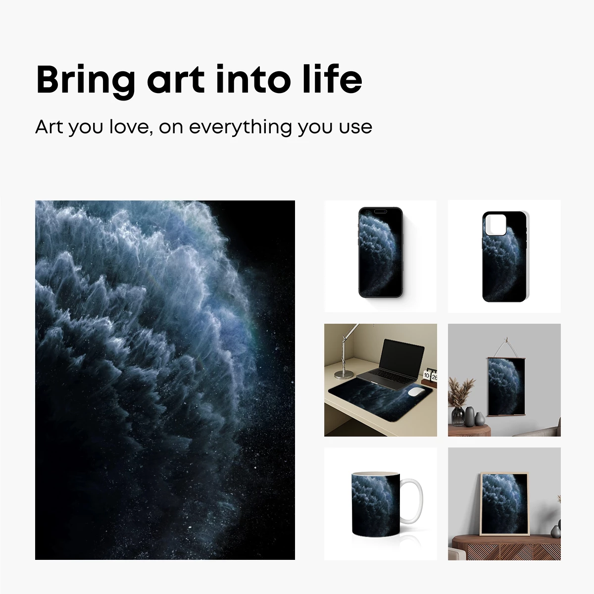 Cosmic Cloud Vortex: A Celestial Dance of Dust and Light - Image 2