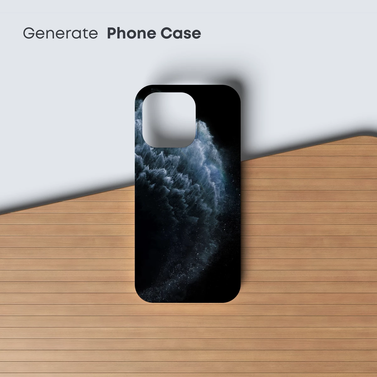 Cosmic Cloud Vortex: A Celestial Dance of Dust and Light - Image 3