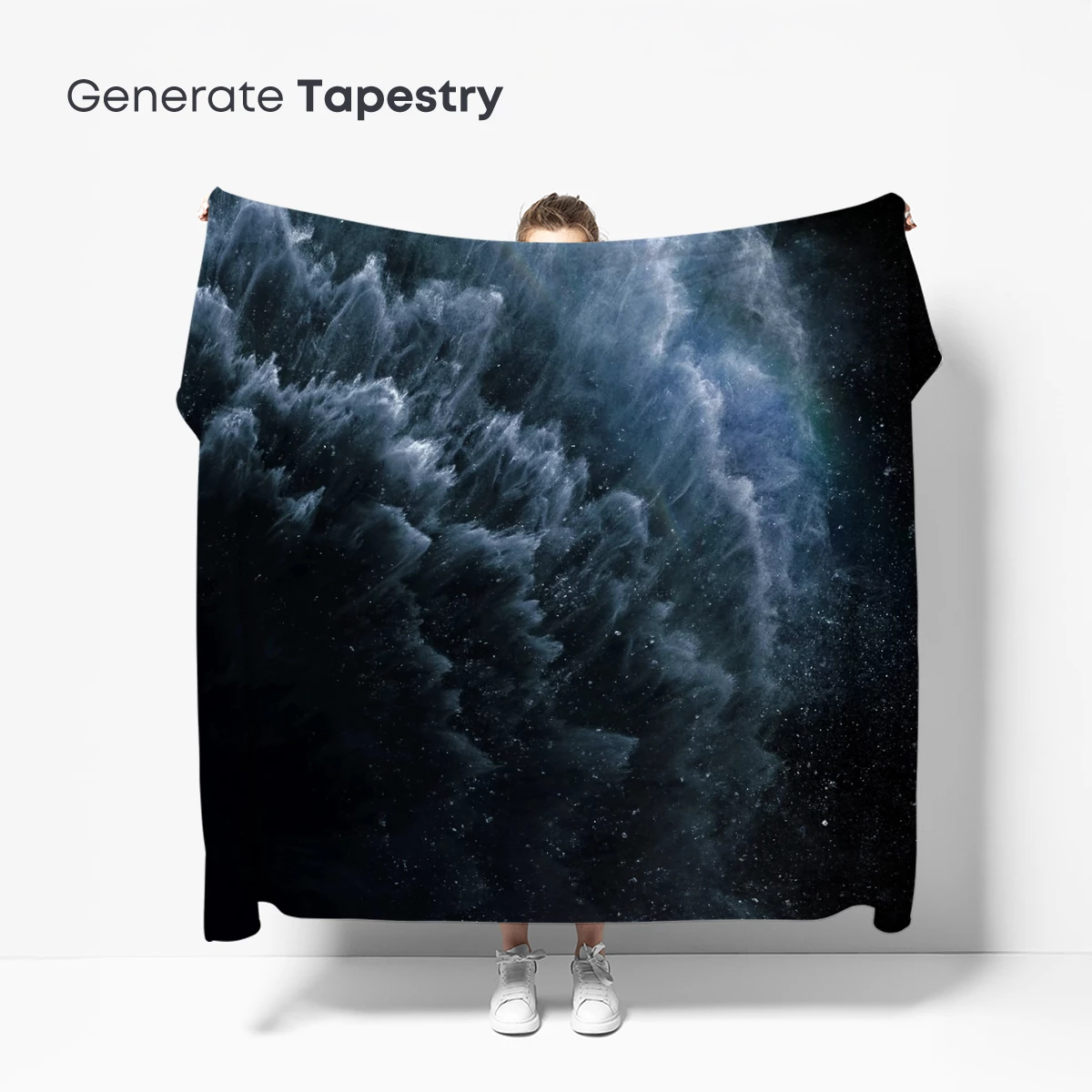 Cosmic Cloud Vortex: A Celestial Dance of Dust and Light - Image 5