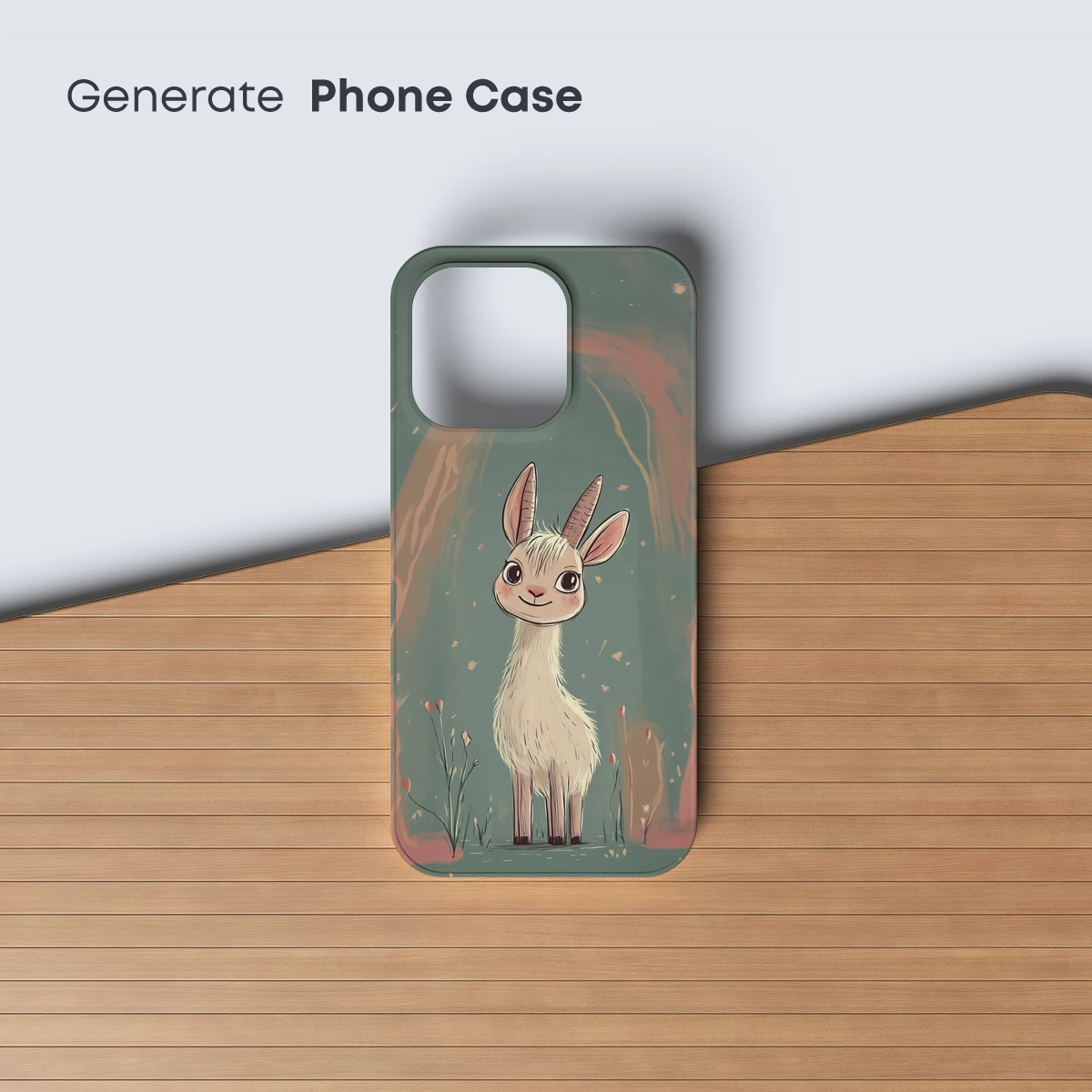 Enchanted Forest Fawn: Whimsical Wildlife Art - Image 3