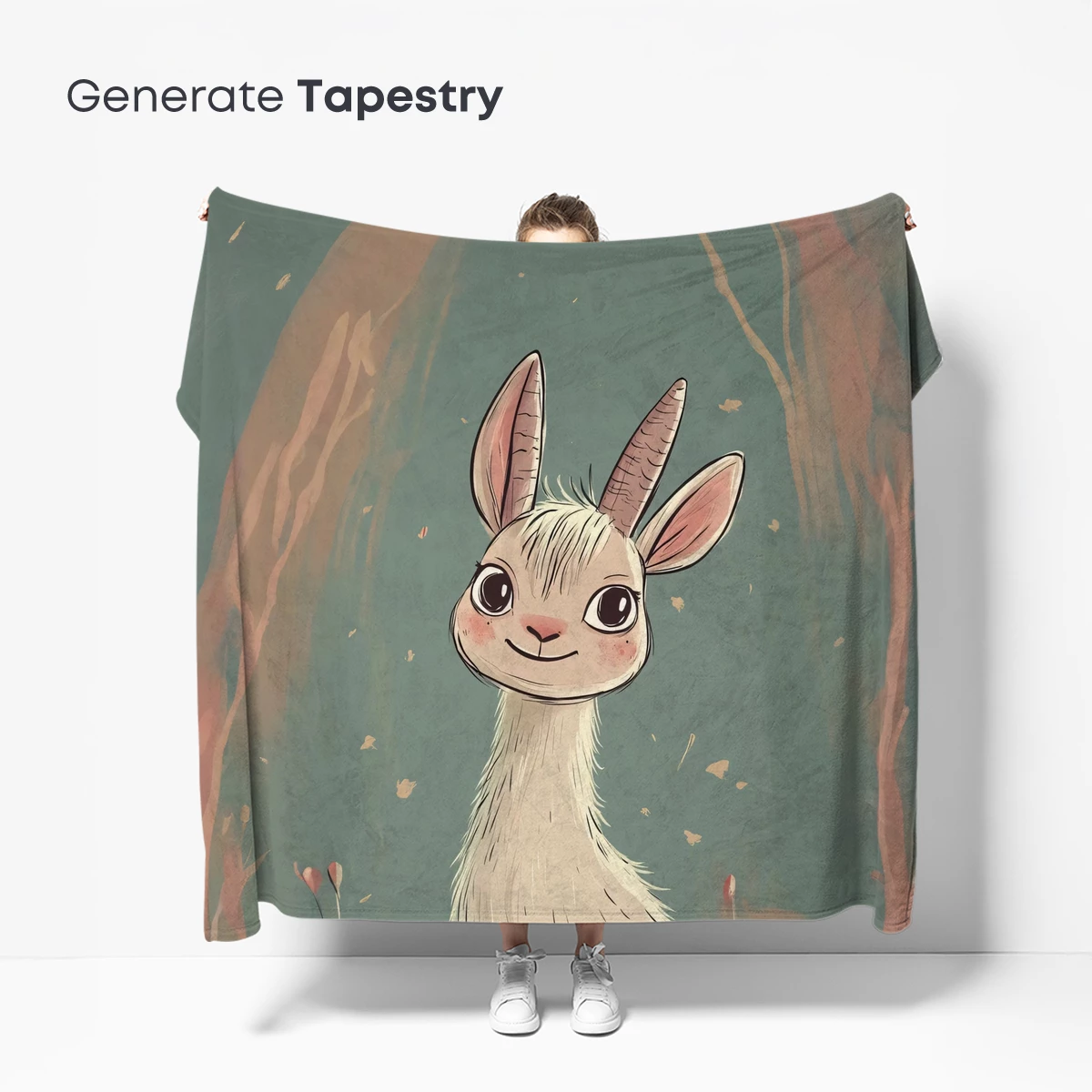 Enchanted Forest Fawn: Whimsical Wildlife Art - Image 5