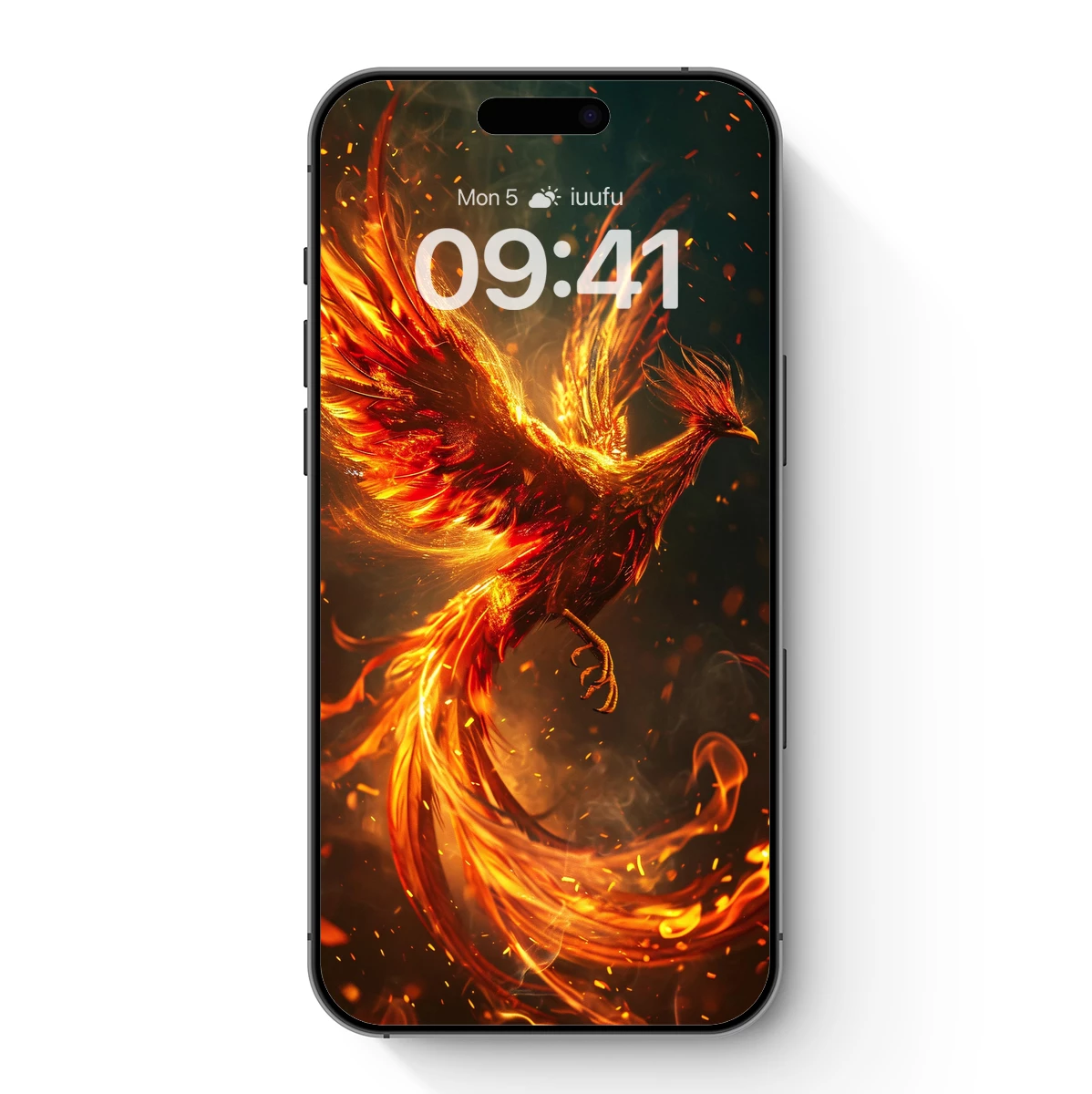 Flaming Phoenix: Mythic Firebird in Flight Flaming Phoenix: Mythic Firebird in Flight