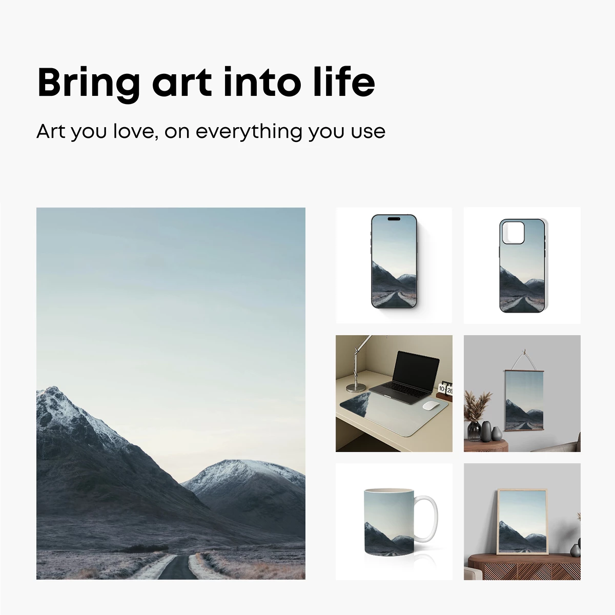 Frosty Mountain Pathway - Image 2