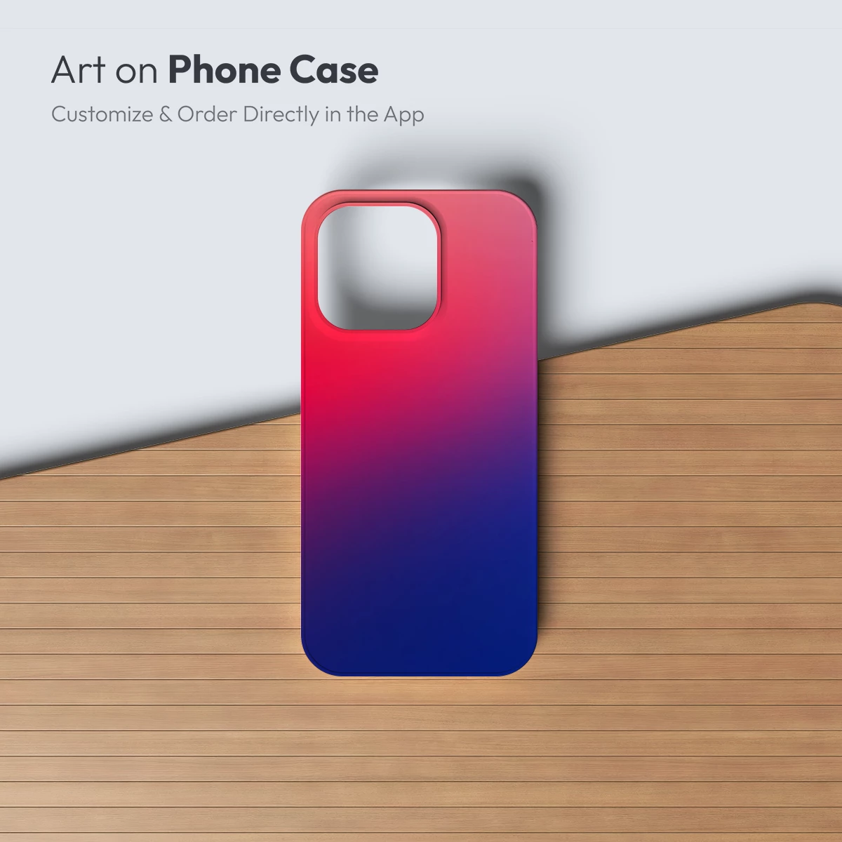 Gradient Symphony: Red to Blue Harmony - Image 2