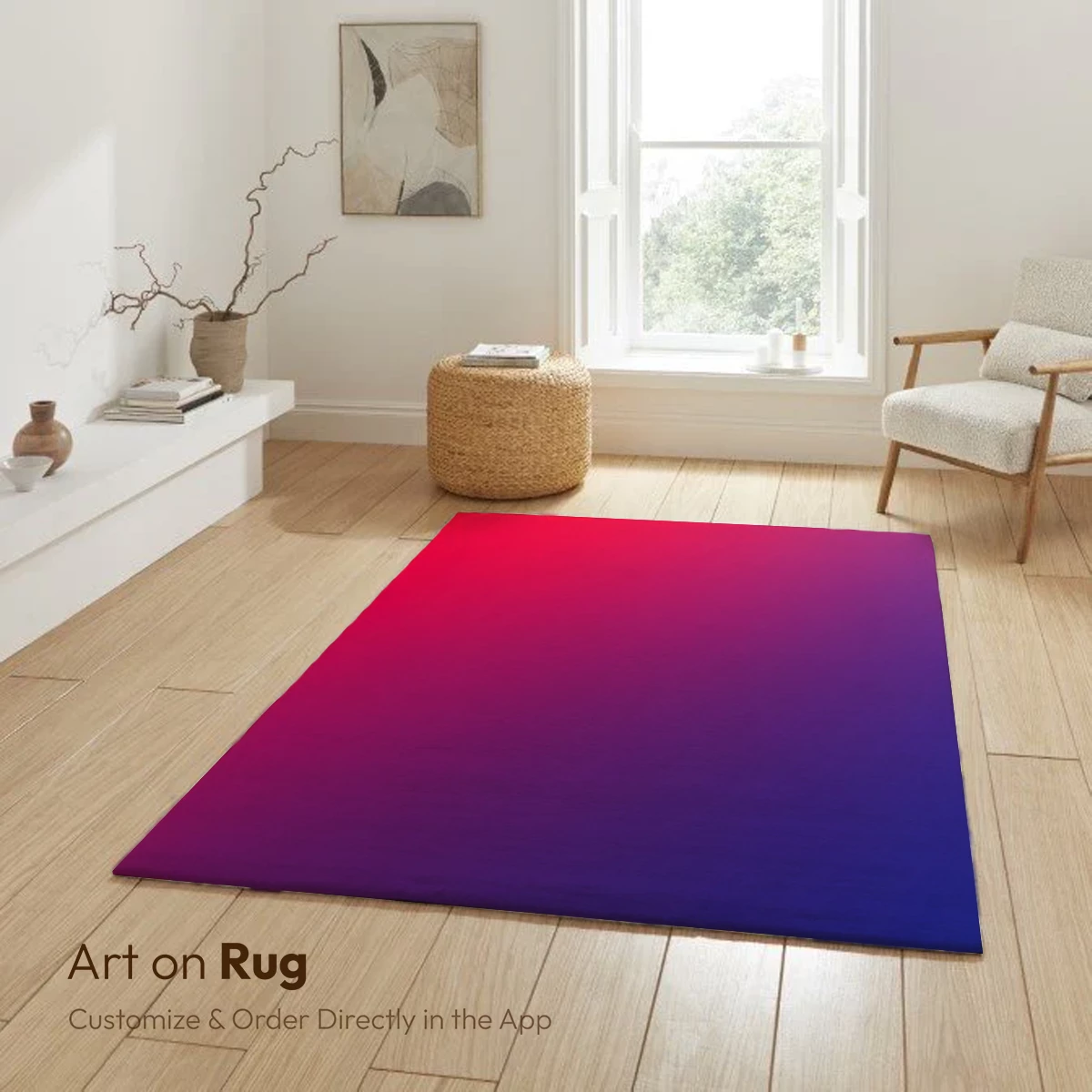 Gradient Symphony: Red to Blue Harmony - Image 5