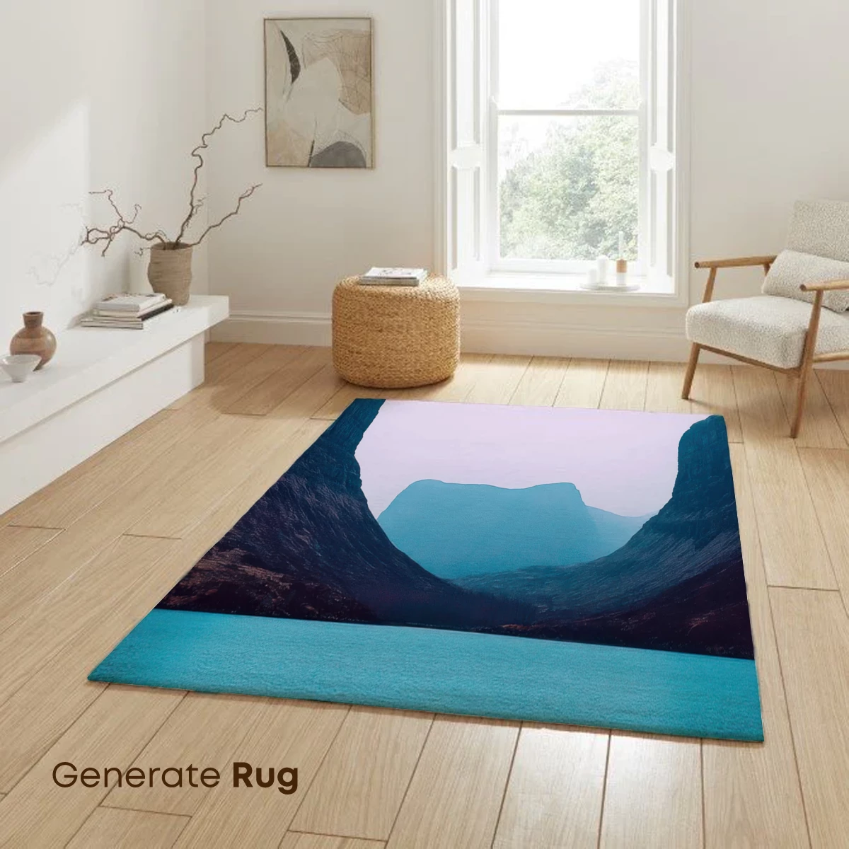 Ethereal Mountain Lake: Serene Turquoise Waters - Image 6