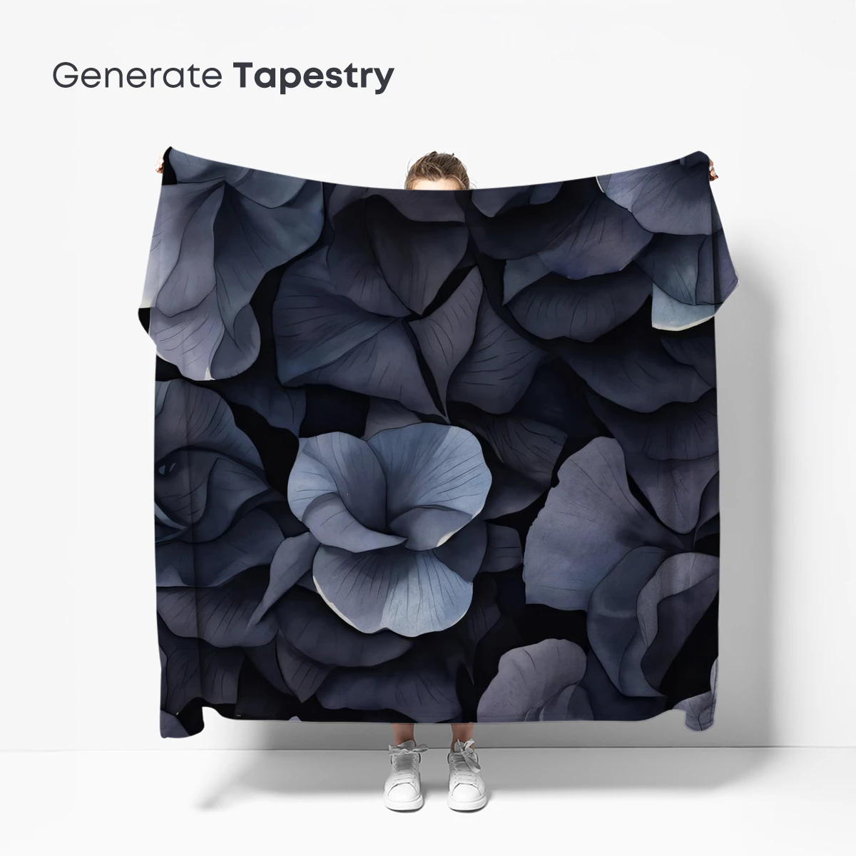 Ethereal Midnight Roses: A Monochromatic Floral Symphony - Image 5