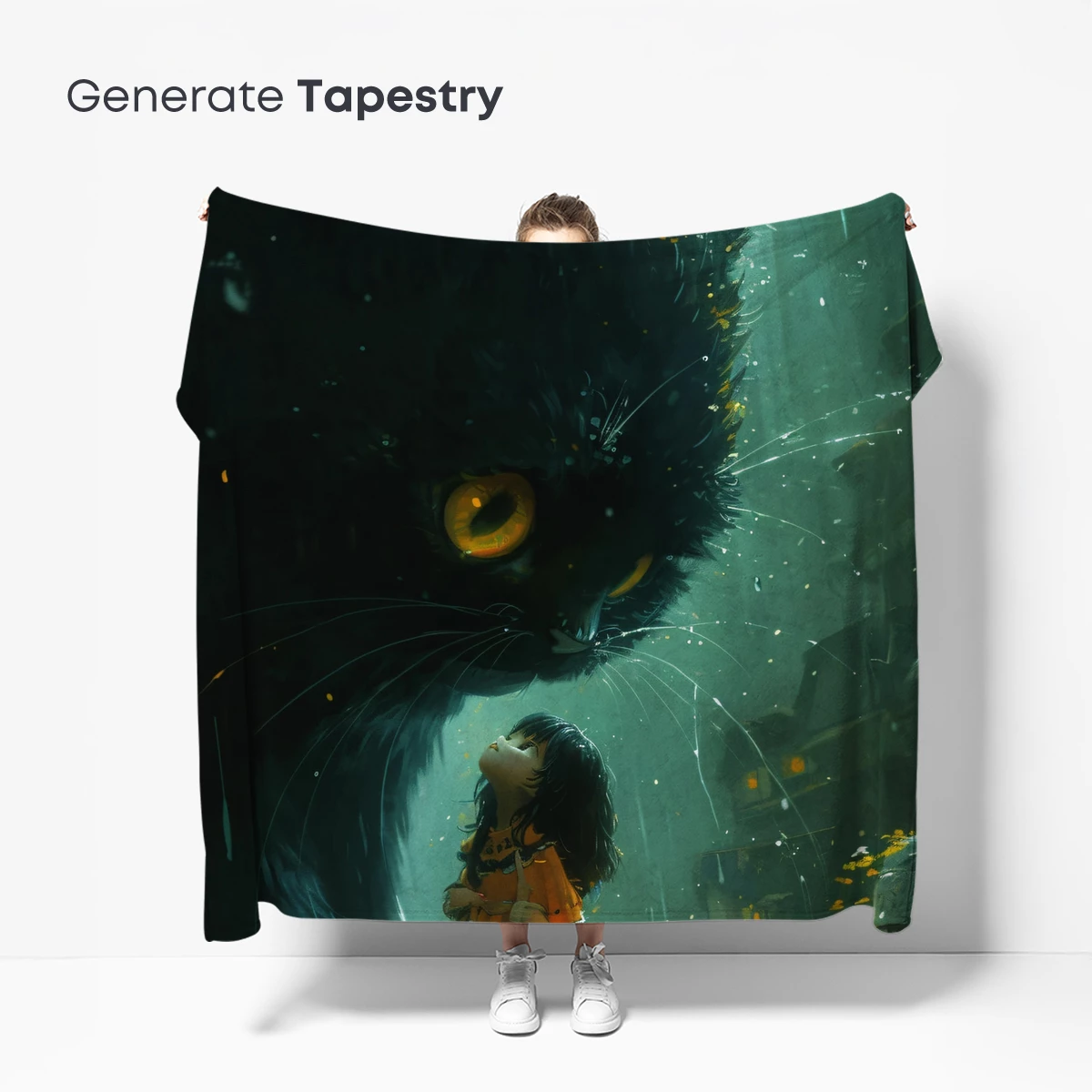 Giant Cat and Child: A Surreal Encounter - Image 5
