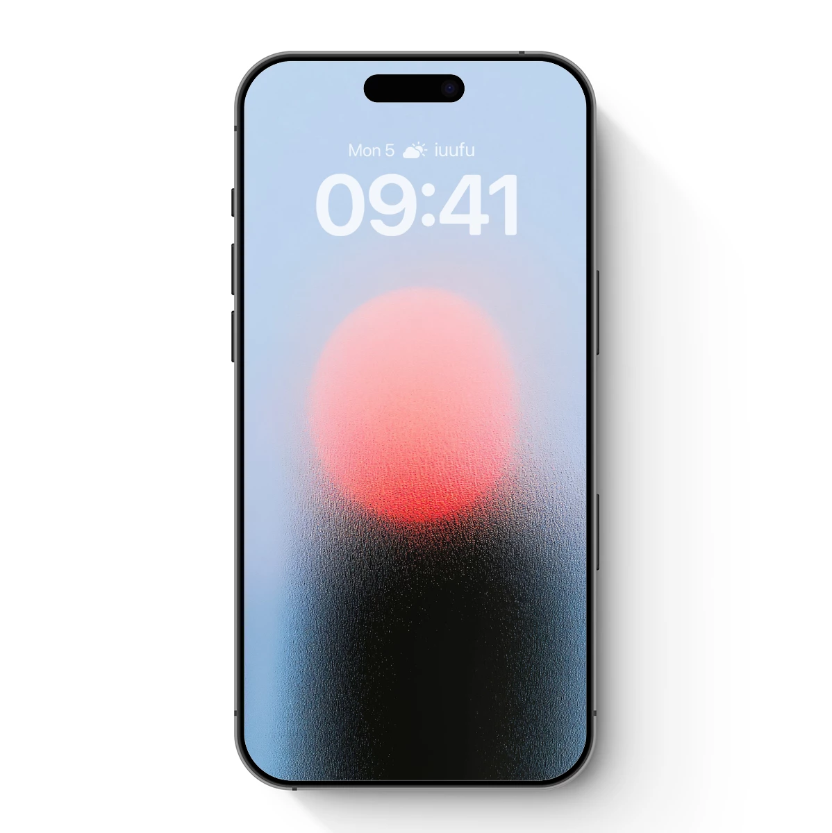 Frosted Sunset Silhouette