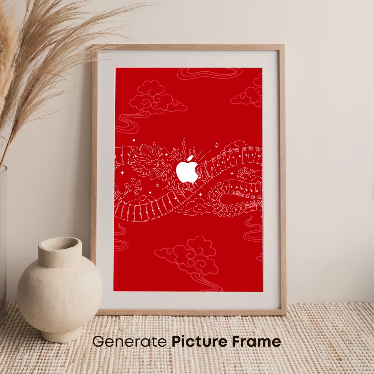 Dragon Apple: Fusion of Eastern Myth and Tech Icon - Image 7