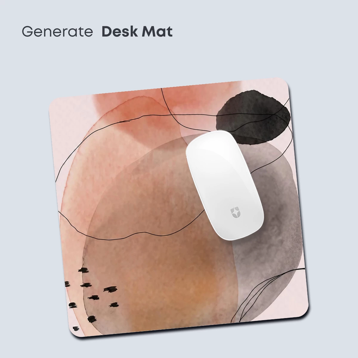 Abstract Fusion: Ink Blots and Curves - Image 4