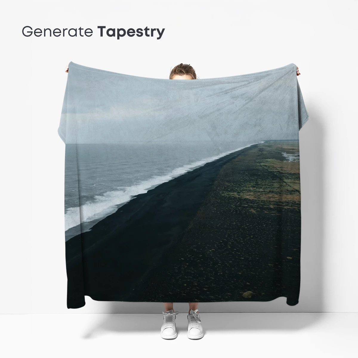 Eternal Black Sands: Coastal Solitude - Image 5