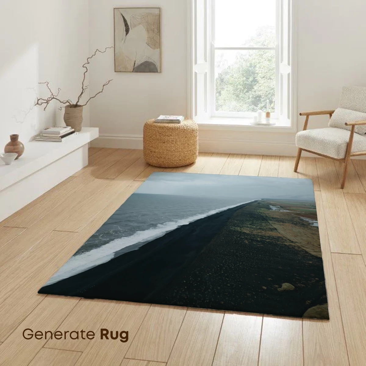 Eternal Black Sands: Coastal Solitude - Image 6