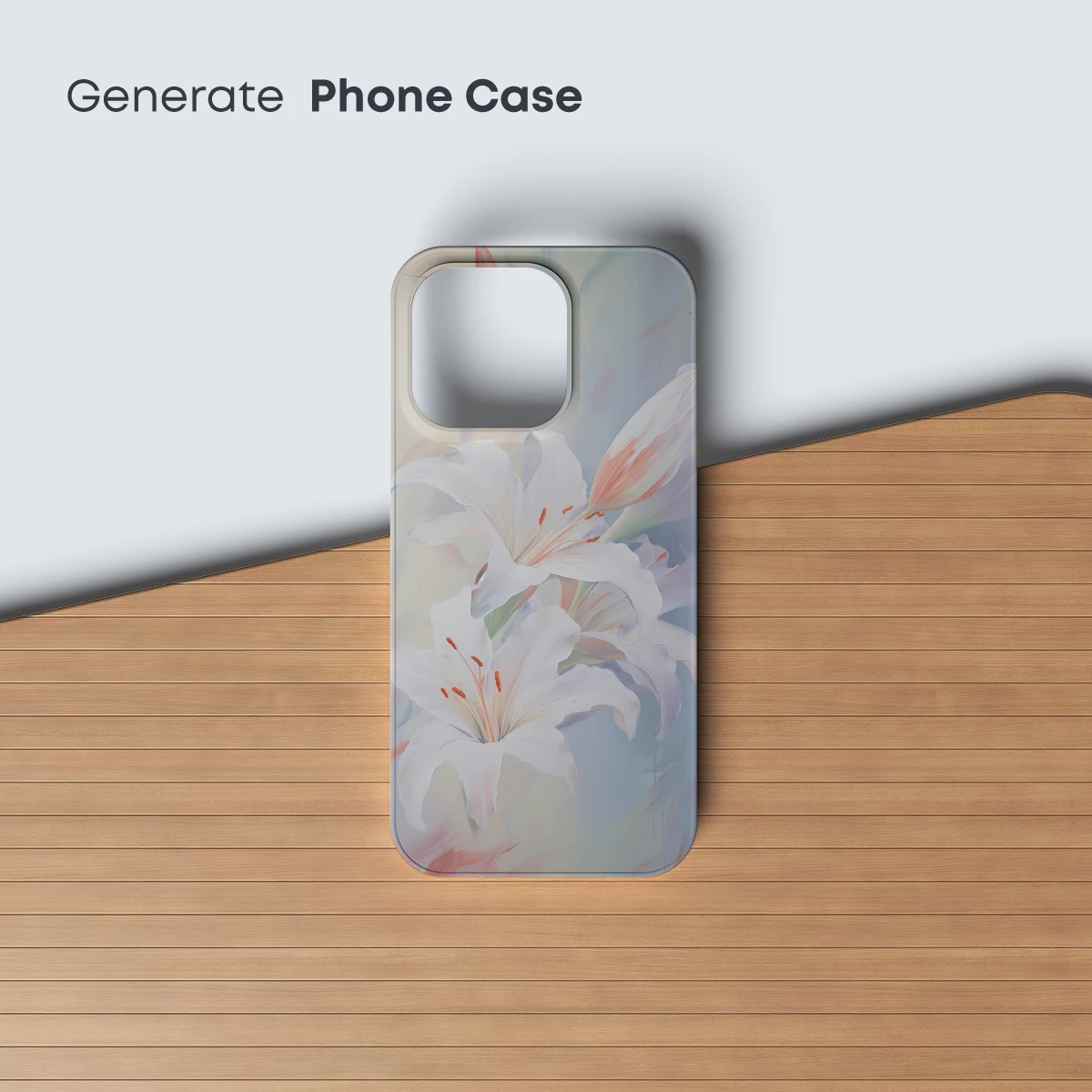 Ethereal Lilies: Soft Blooms in Pastel Harmony - Image 3