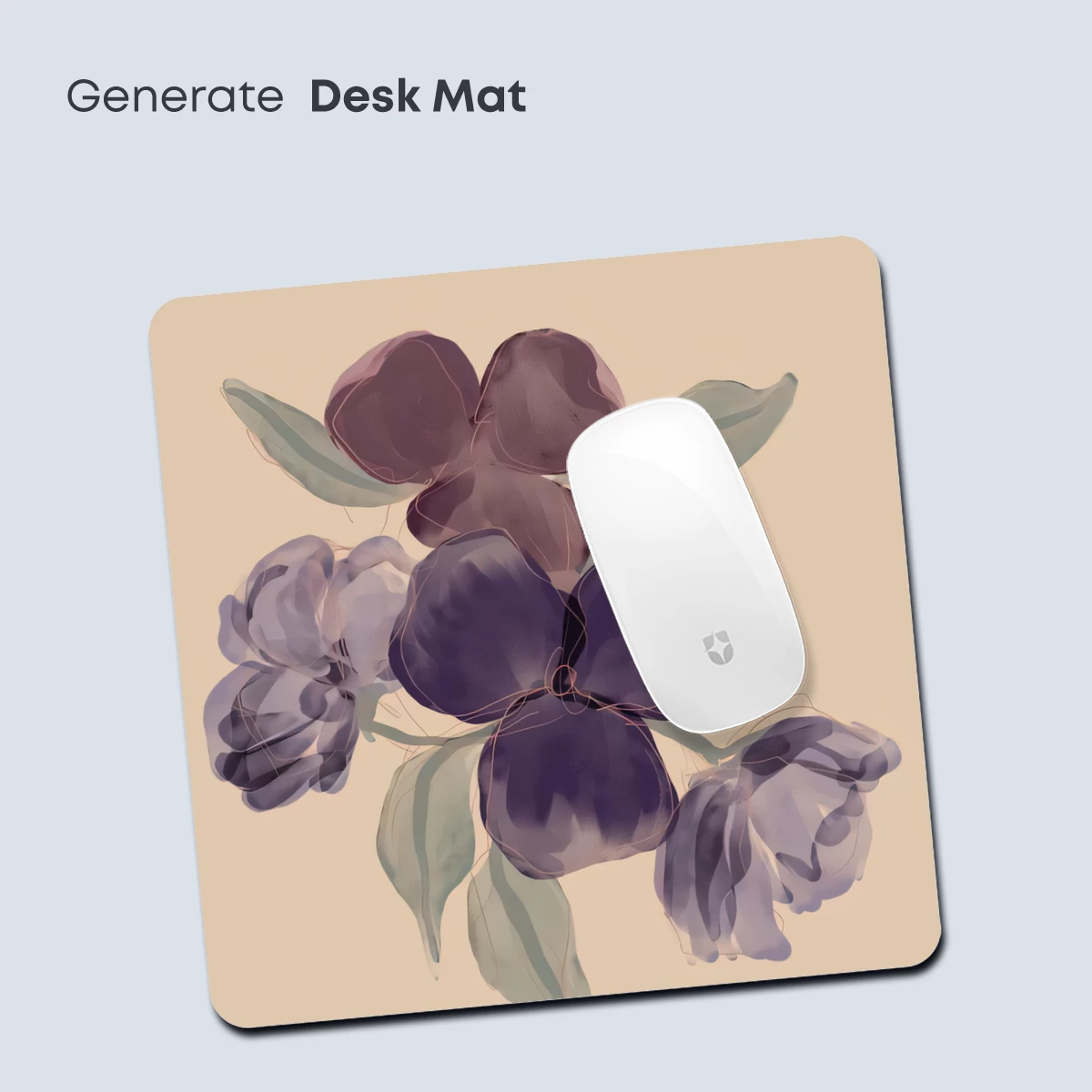 Ethereal Purple Blossoms: Watercolor Elegance - Image 4