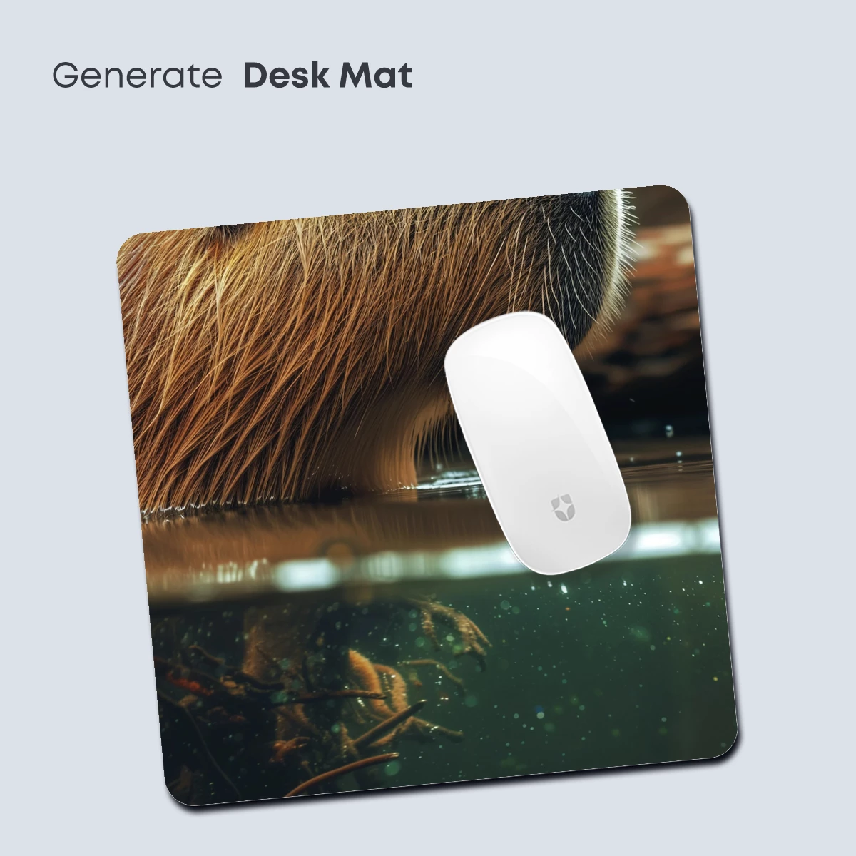 Capybara with Mini Dragon: Surreal Harmony - Image 4