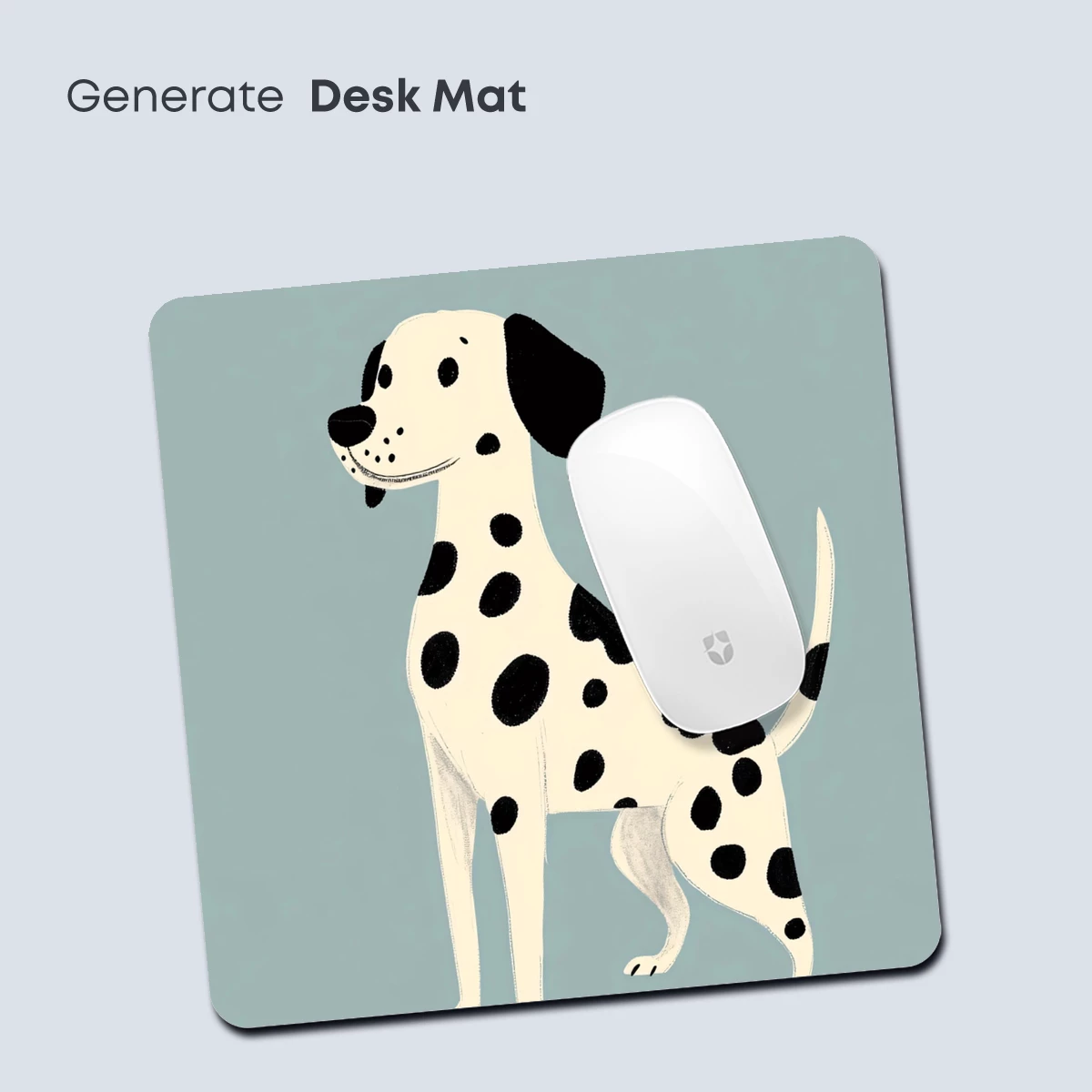 Dalmatian Elegance: Spotted Charm in Minimalist Art - Image 4