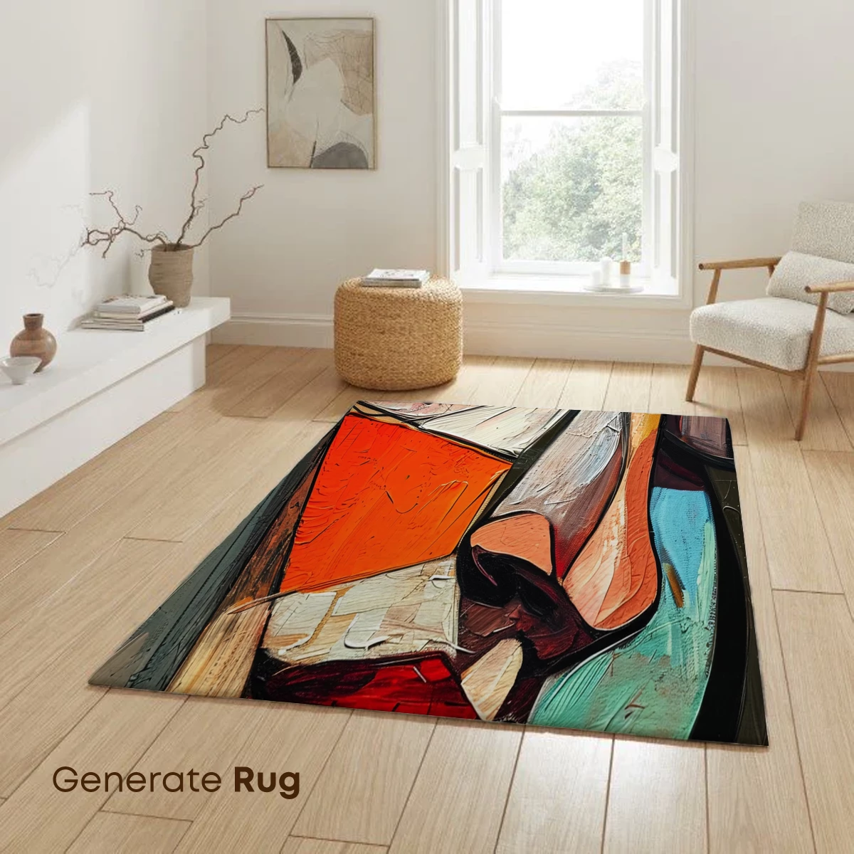 Cubist Face Symphony: Bold Colors and Geometric Emotion - Image 6