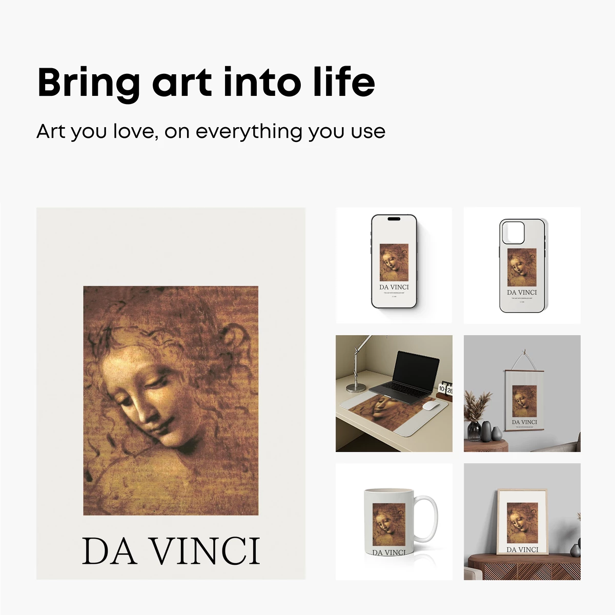 Da Vinci's Disheveled Lady: Renaissance Elegance - Image 2