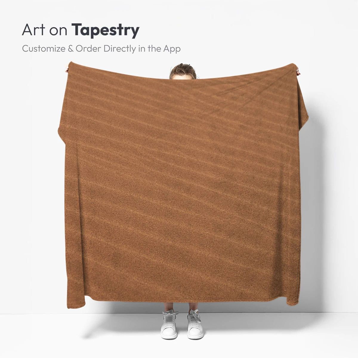 Desert Ripples: Sand's Elegance in Golden Hues - Image 5