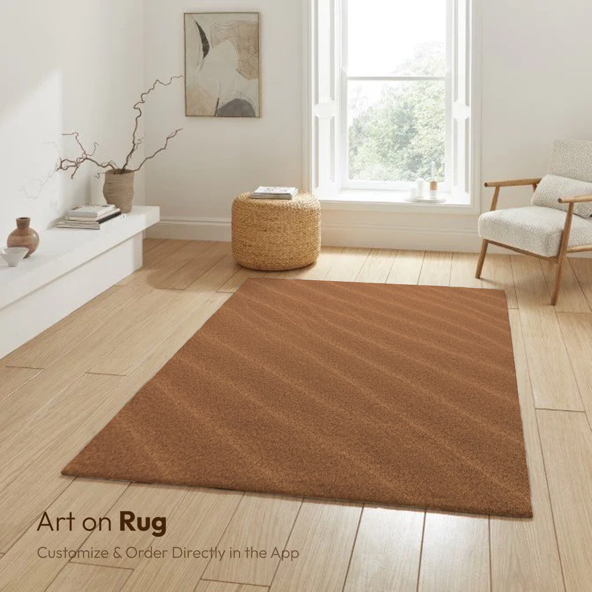 Desert Ripples: Sand's Elegance in Golden Hues - Image 6