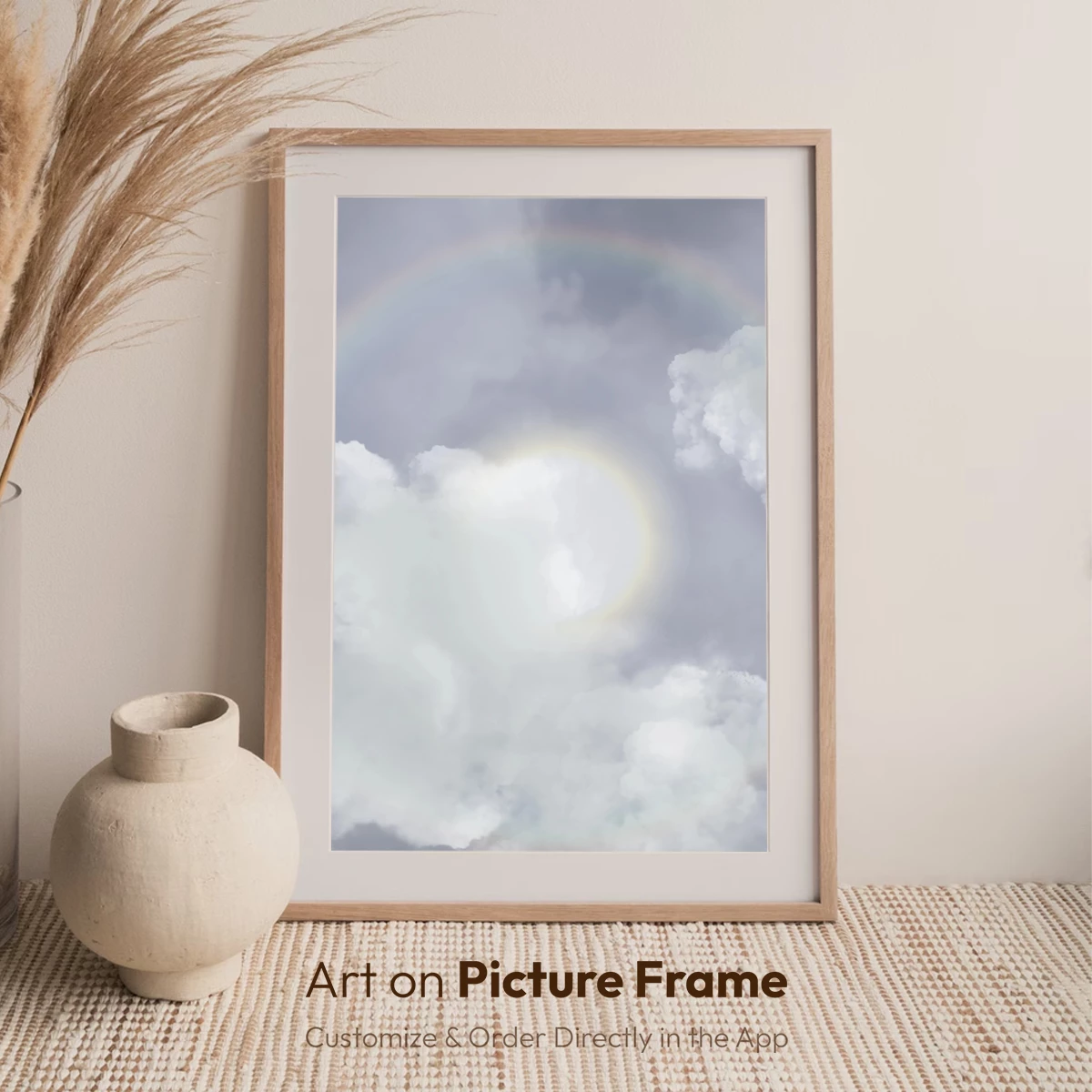 Heavenly Halo: Celestial Light and Clouds - Image 6