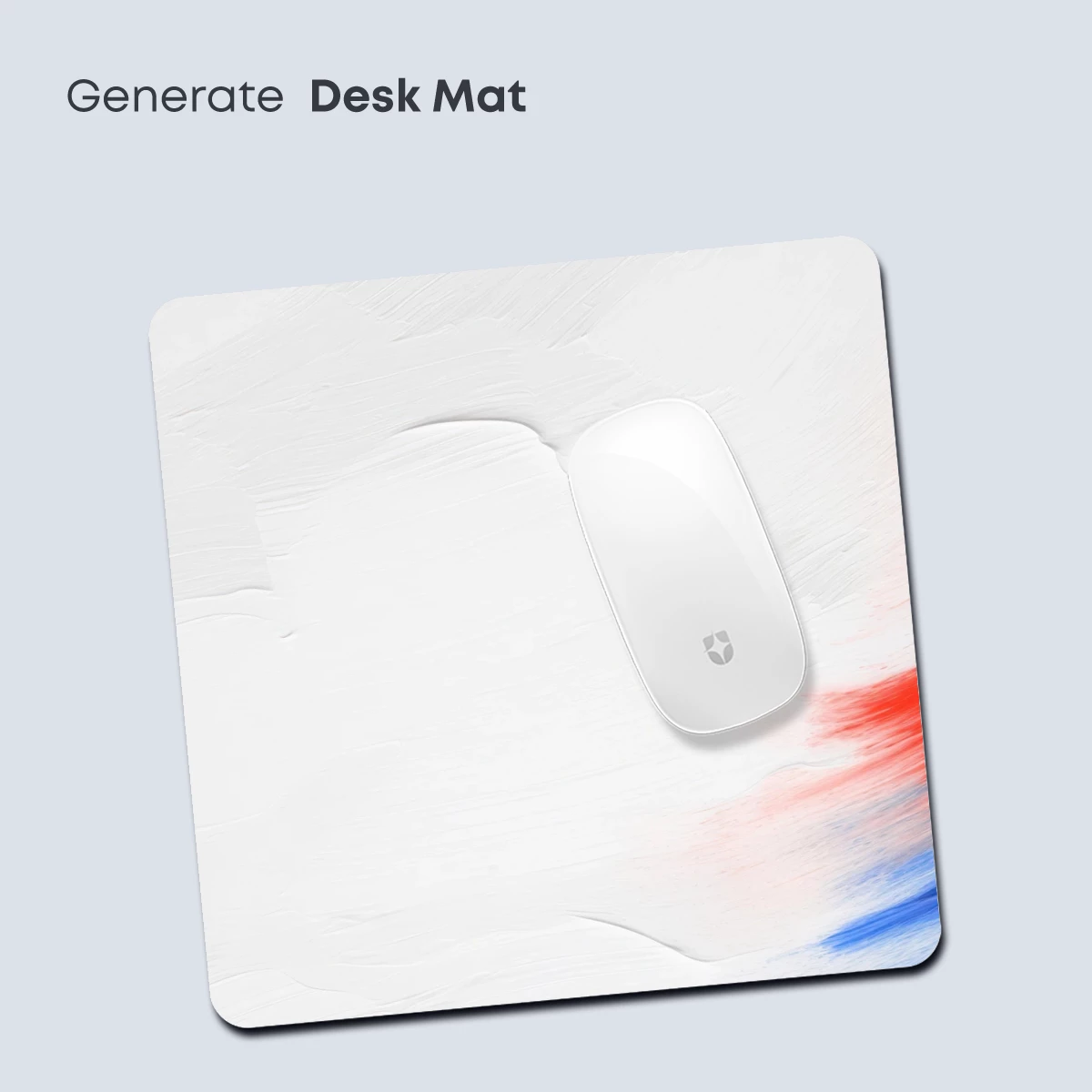 Abstract Brushstroke Symphony: Red, White, and Blue - Image 4