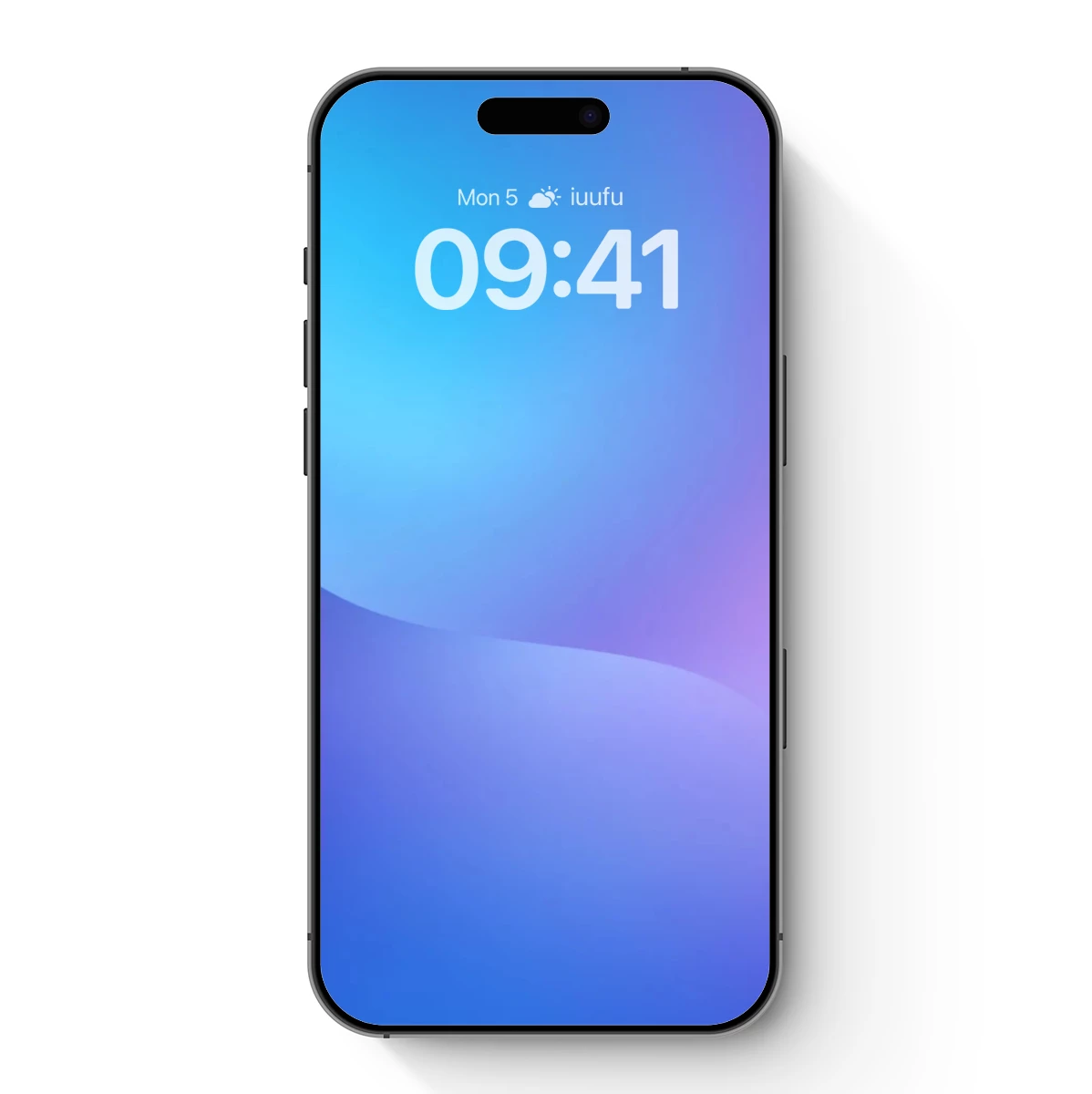 Gradient Waves: Abstract Fusion of Blue and Pink