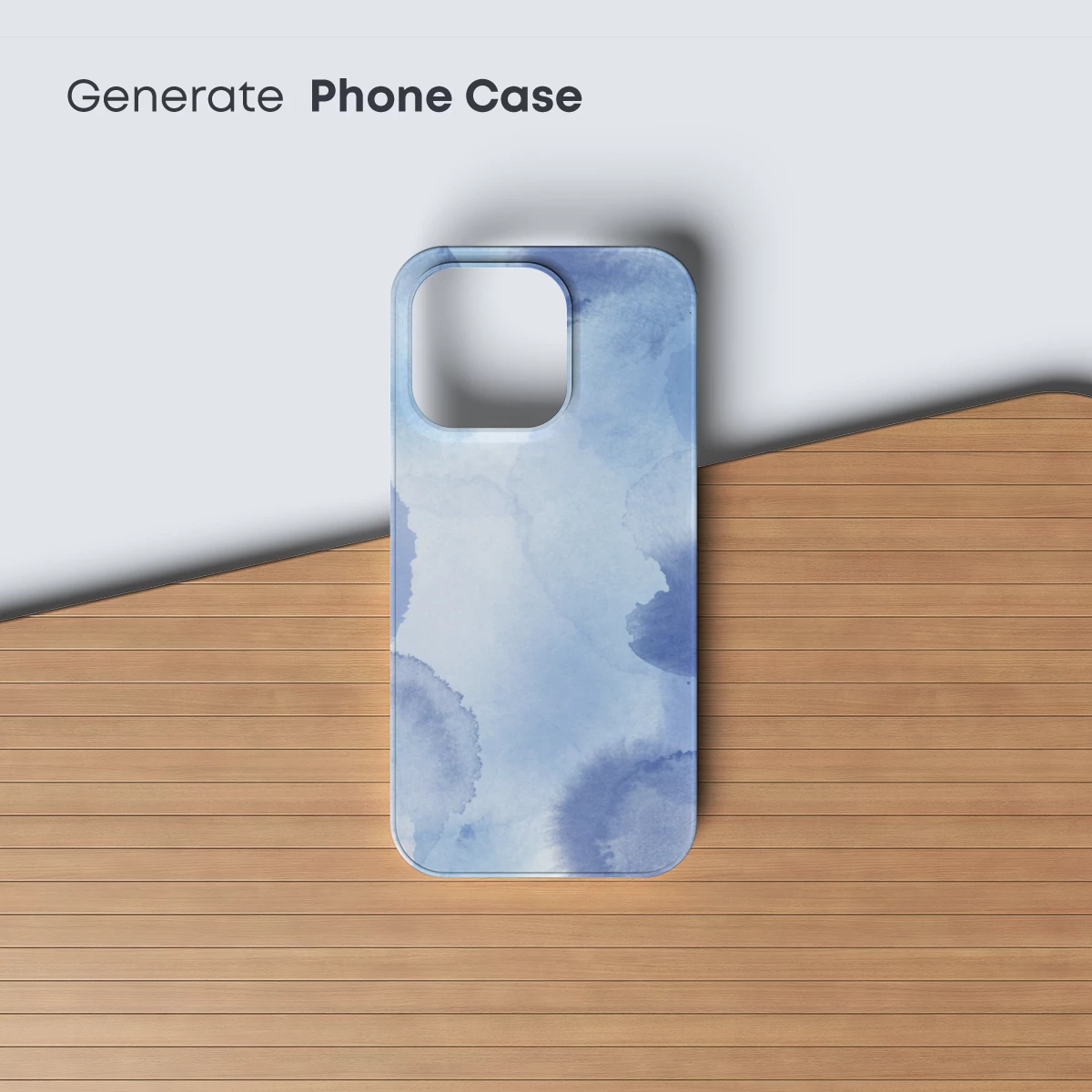 Ethereal Blue Watercolor Whispers - Image 3