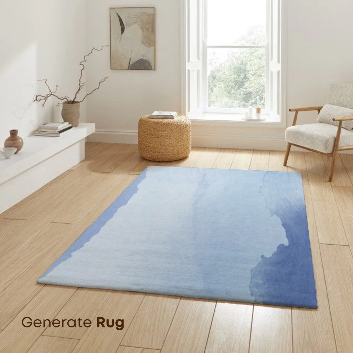 Ethereal Blue Watercolor Whispers - Image 6