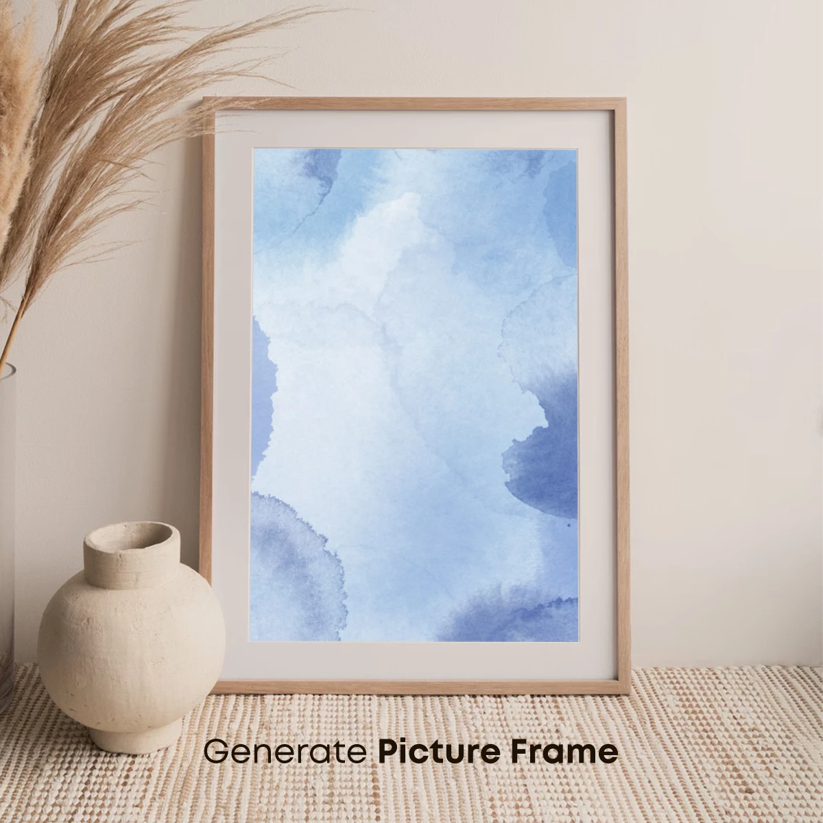 Ethereal Blue Watercolor Whispers - Image 7