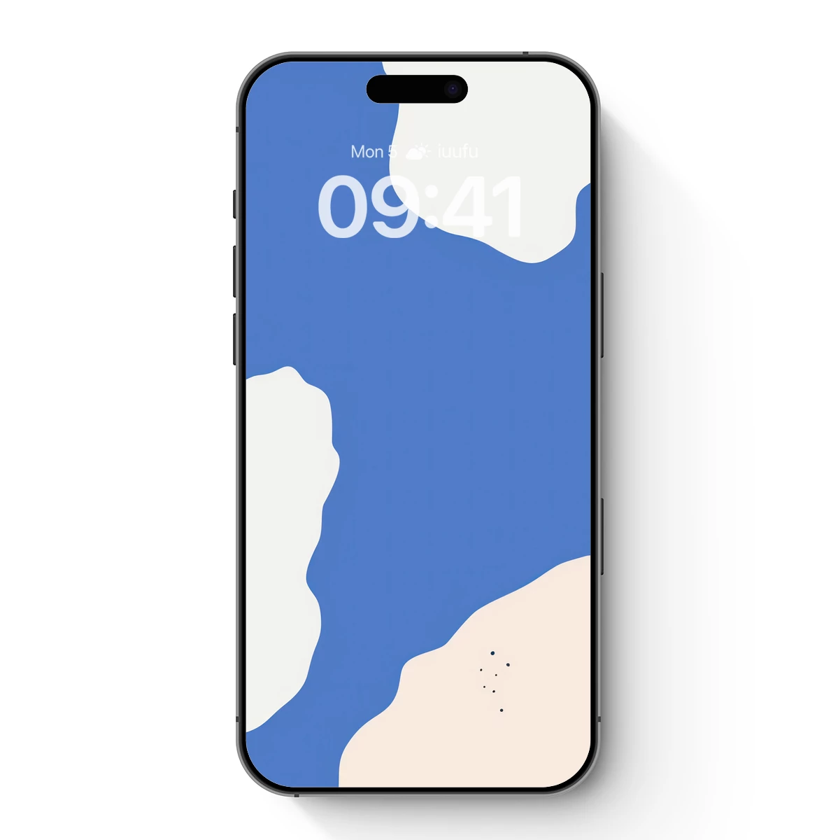 Abstract Clouds in Serene Blue Skies