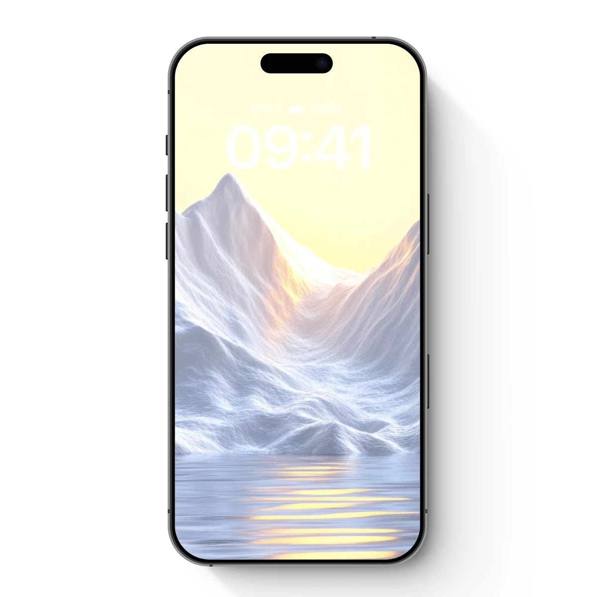 Eternal Snow Peaks at Dawn