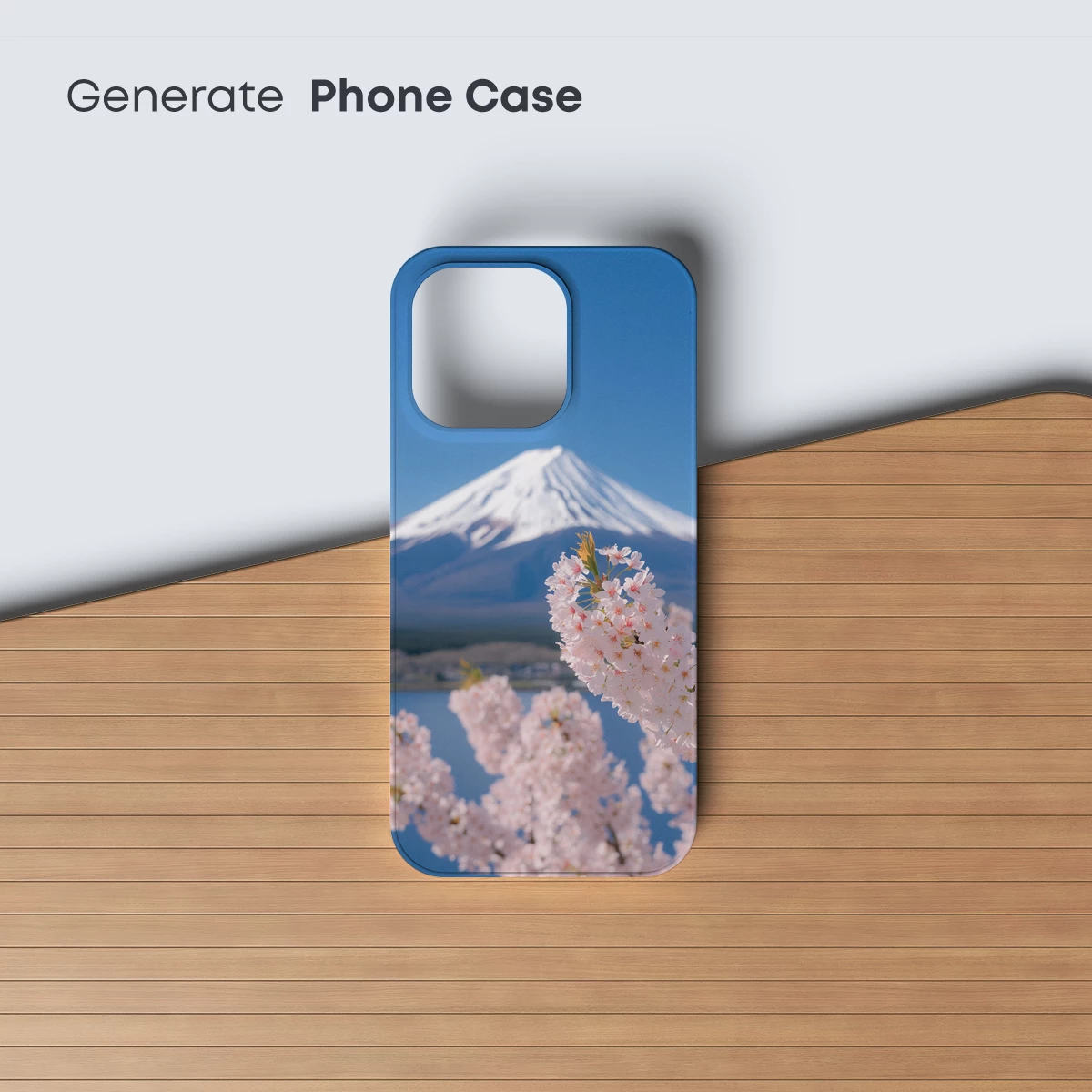 Fuji's Grace: Cherry Blossoms in Bloom - Image 3